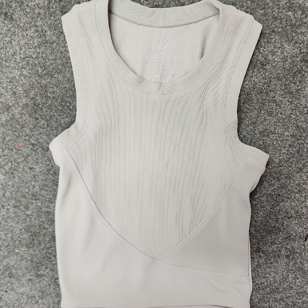 Green  Sleeveless Women's Top